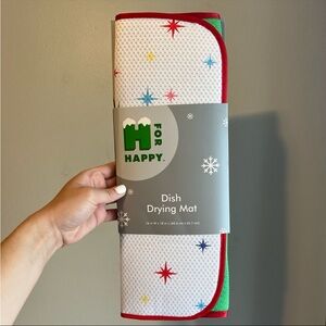Holiday Dish Drying Mat